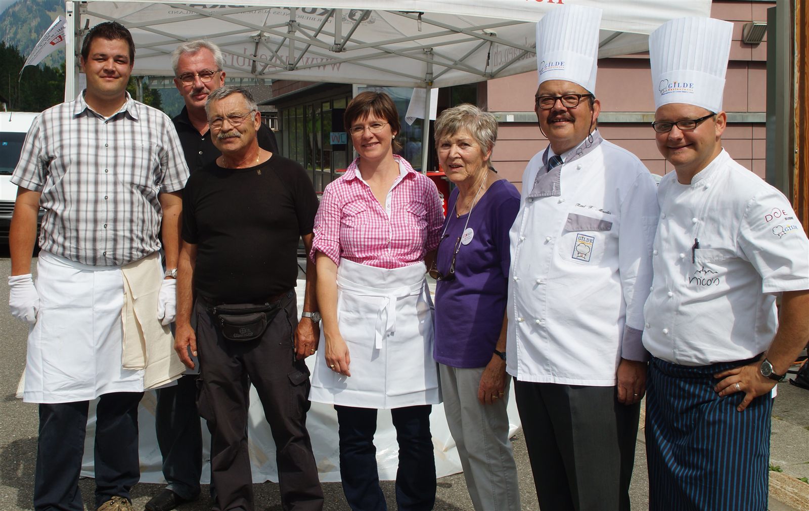 Team am Gilde-Kochtag