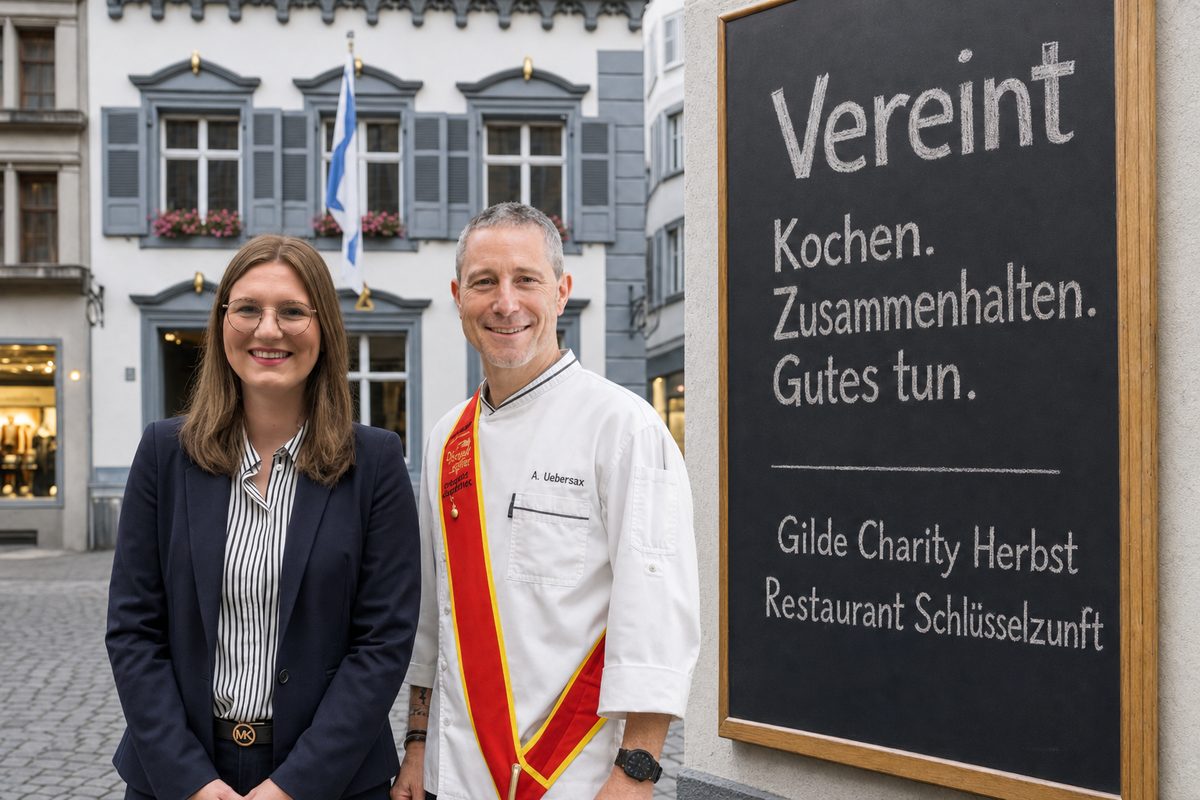 Restaurant Schlüsselzunft Basel – Charity Weeks Testimonial