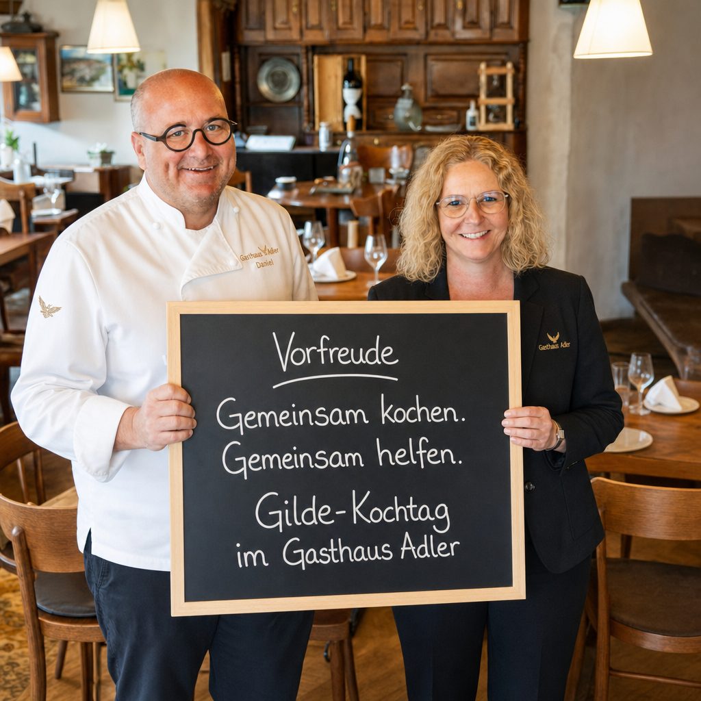 Gasthaus Adler Küssnacht – Gilde-Kochtag Testimonial