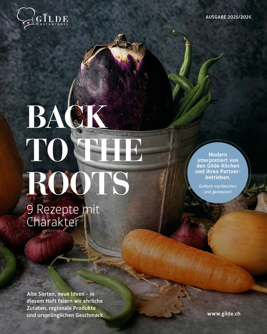 Cover Rezeptheft Gilde Magazin 2025