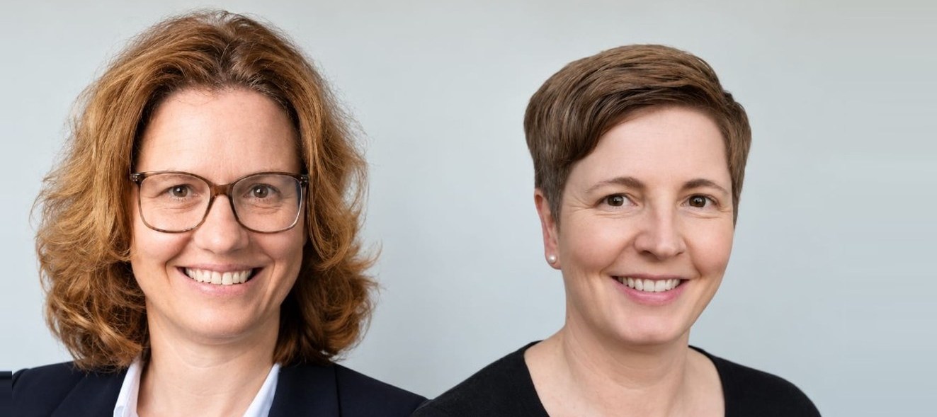 Annett Sprenger und Nicole Lüssi, Geschäftsstelle